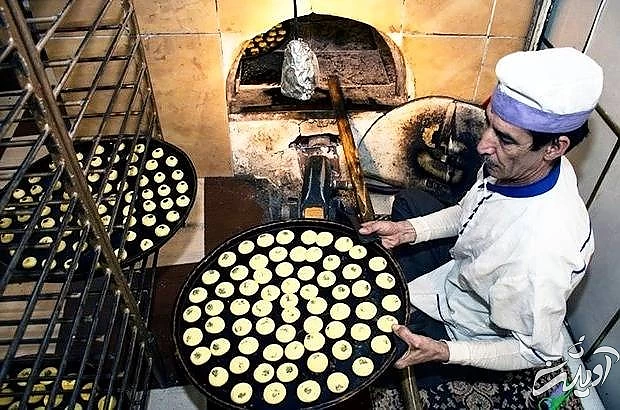 نان برنجی از سوغات یزد نان برنجی